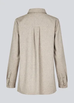 Modström KalemMD shirt - Beige melange< Skjorter