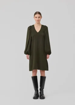 Modström KarliMD short dress - Deep Pine< Kjoler