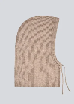Modström KarnisMD balaclava - Beige melange< Huer & Halstørklæder