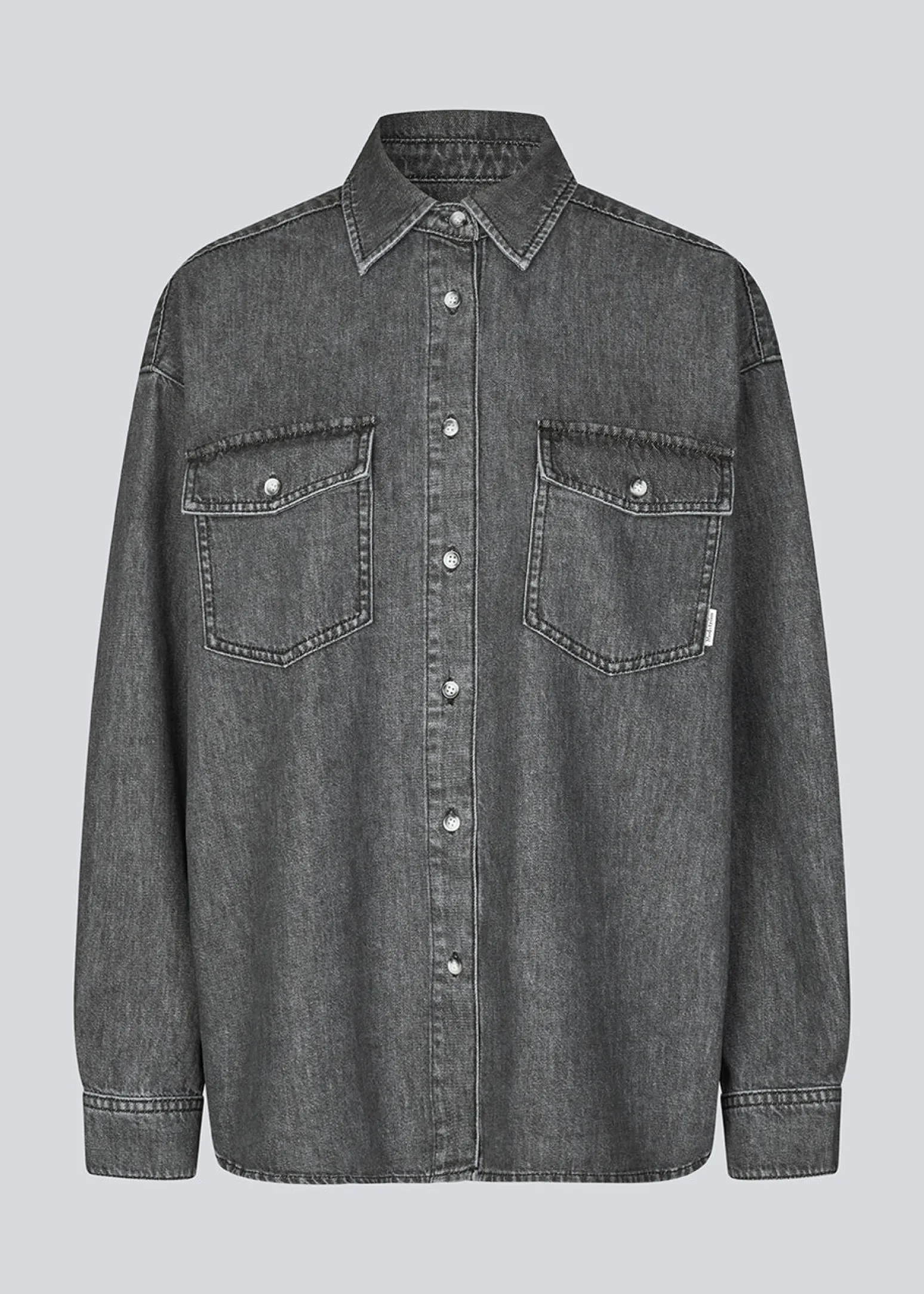 Modström KenaMD shirt - Vintage Grey< Denim|Skjorter