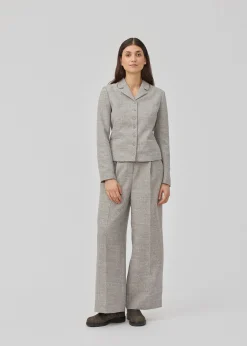 Modström KieraMD jacket - Grey Melange< Jakkesæt