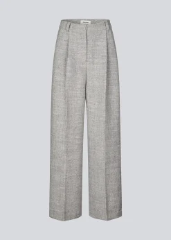 Modström KieraMD pants - Grey Melange< Jakkesæt|Bukser