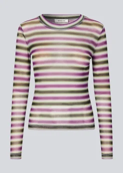 Modström KrewMD LS top - Stripe Cloud< Toppe