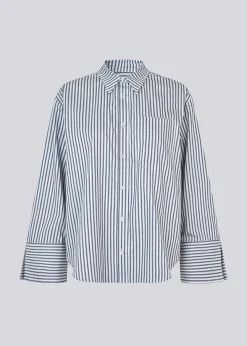 Modström LaineyMD shirt - Delicate blue stripe< Skjorter