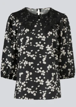 Modström Lilith print top -< Toppe