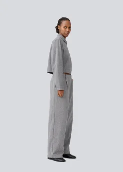 Modström LissieMD pants - Grey Melange< Jakkesæt|Bukser