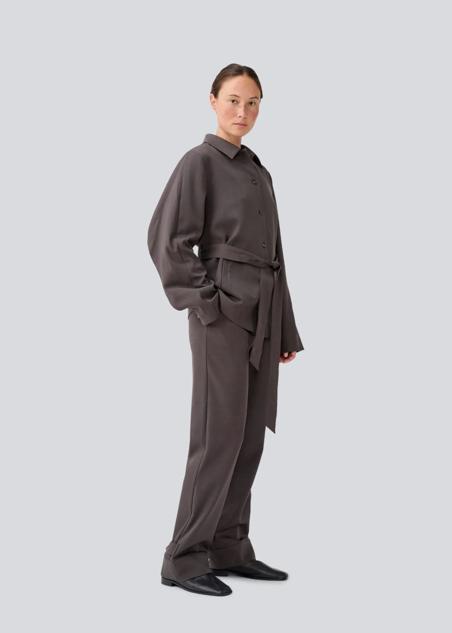Modström LonnieMD blazer - Dark Grey Melange< Jakkesæt|Blazere