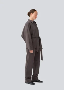 Modström LonnieMD blazer - Dark Grey Melange< Jakkesæt|Blazere