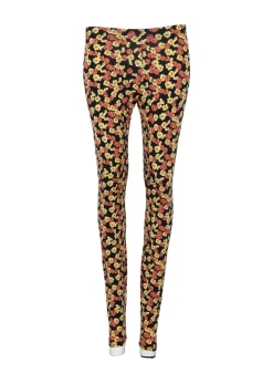 Modström Preloved Alex print tights, varen er en brugt style - Flower mix< Preloved