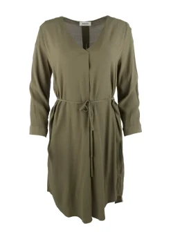 Modström Preloved Baloo dress, varen er en brugt style - Dark khaki< Preloved