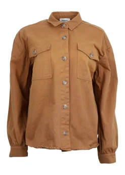 Modström Preloved Catalina shirt, varen er en brugt style - Brown Oak< Preloved