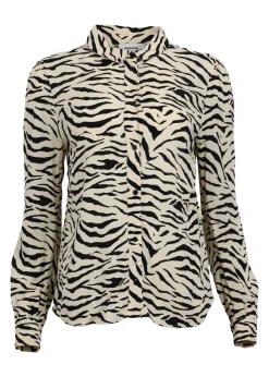 Modström Preloved Ibu print shirt, varen er en brugt style -< Preloved