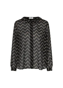 Modström Preloved Nelle print shirt, varen er en brugt style - Graphic Fleur< Preloved