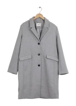Modström Preloved Pamela coat - Grey Melange< Preloved