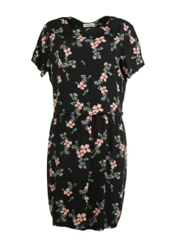 Modström Preloved Tassel print dress, varen er en brugt style - Black bloom< Preloved