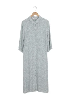 Modström Preloved Teddy print dress - Sage bloom< Preloved
