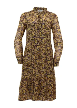 Modström Preloved Timba Print Dress, varen er en brugt style - Flower love< Preloved