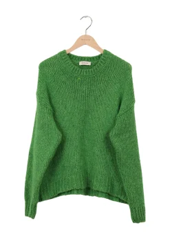 Modström Preloved Valentia o-neck - Island Green< Preloved