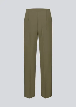 Modström Nelli pants - Dark Olive< Bukser