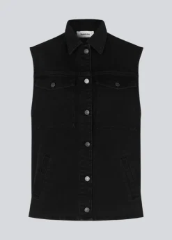 Modström Nour vest - Washed Black< Veste