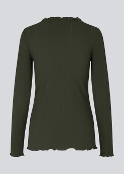 Modström OasisMD t-neck - Deep Pine< Toppe