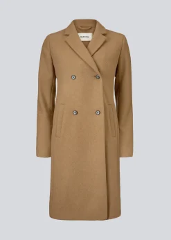 Modström Odelia coat - Brown Sugar< Frakker & Jakker