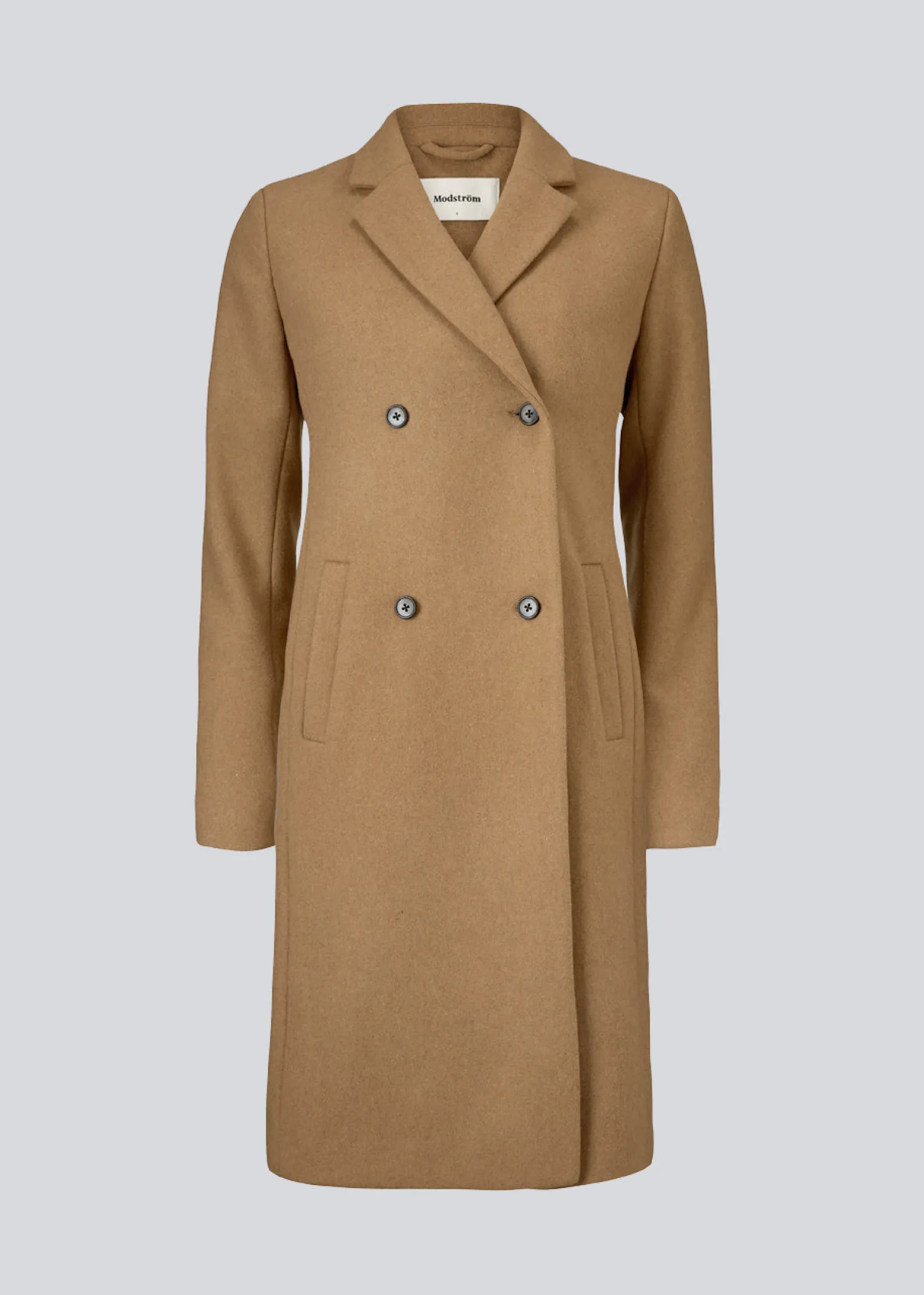 Modström Odelia coat - Brown Sugar< Frakker & Jakker