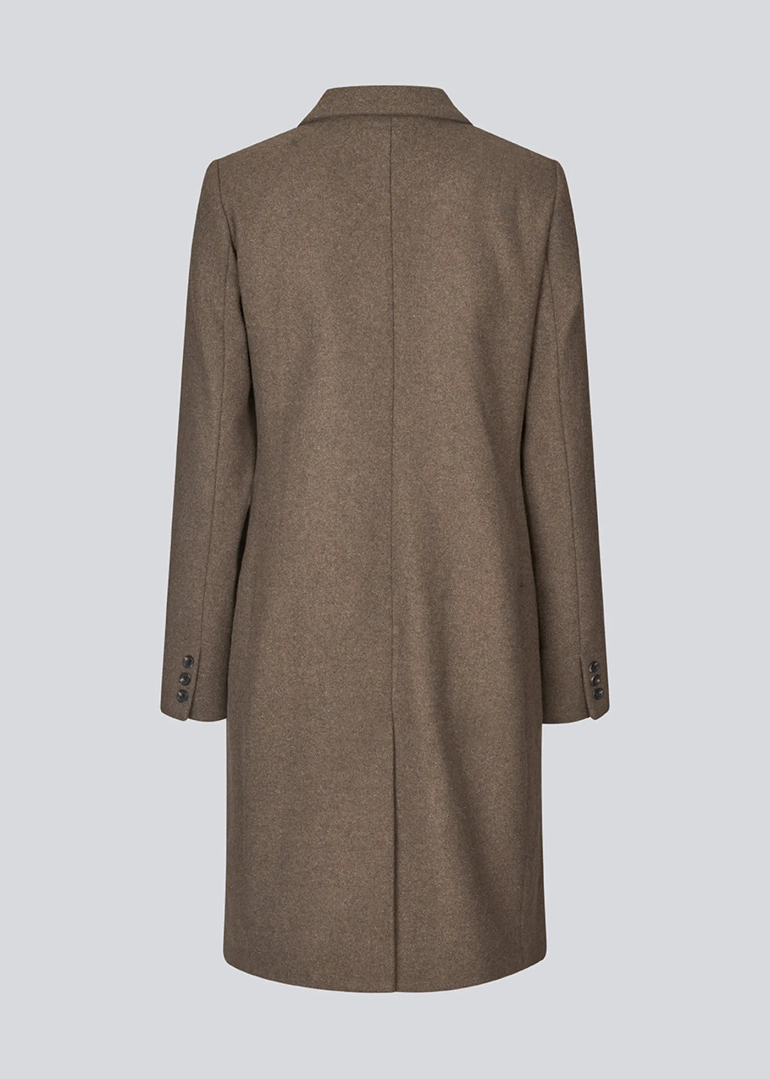 Modström Odelia coat - Espresso Melange< Frakker & Jakker