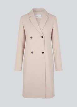 Modström Odelia coat - Summer Sand< Frakker & Jakker