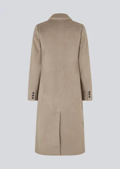 Modström Odelia long coat - Spring Stone< Frakker & Jakker