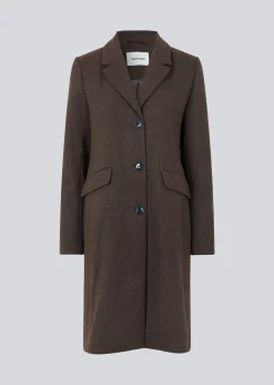 Modström Pamela coat - Dark Coffee< Frakker & Jakker