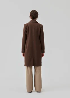 Modström Pamela coat - Dark Coffee< Frakker & Jakker