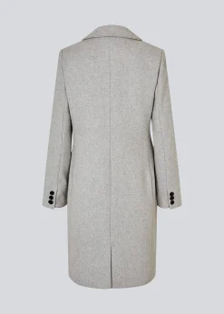 Modström Pamela coat - Grey Melange< Frakker & Jakker