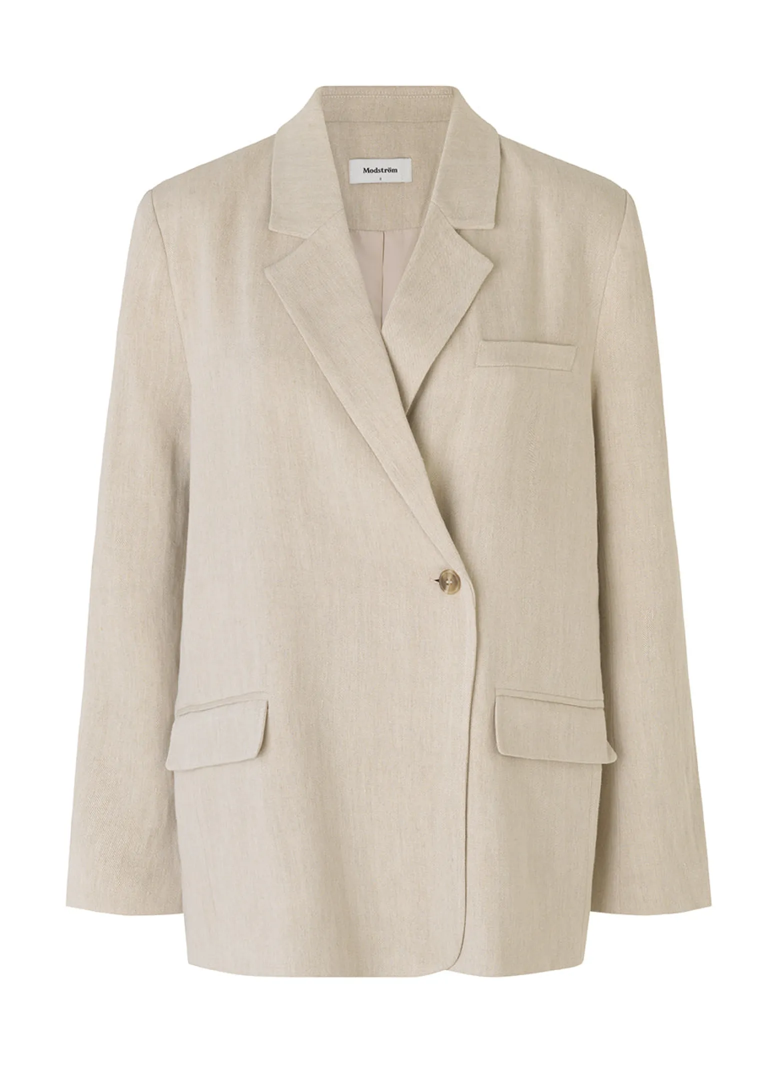 Modström ParkMD blazer - Cream Milk< Jakkesæt|Blazere