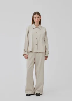 Modström ParkMD short jacket - Cream Milk< Frakker & Jakker