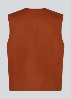 Modström ParkMD vest - Brandy Brown< Jakkesæt|Veste