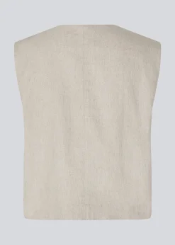 Modström ParkMD vest - Cream Milk< Jakkesæt|Veste