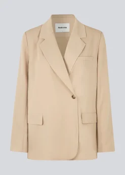 Modström PerryMD blazer - Powder Sand< Blazere