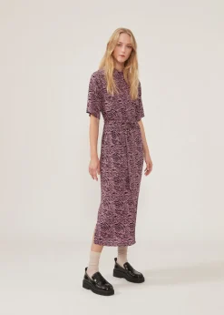 Modström RaidaMD print dress - Valerian Zebra< Kjoler