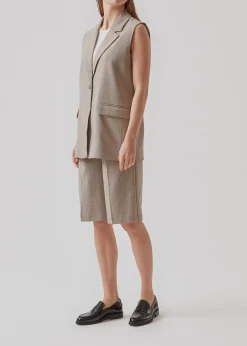 Modström RaphaelMD shorts - Beige melange< Shorts