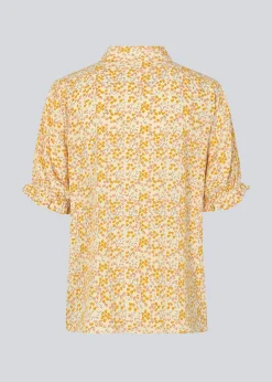 Modström RavenMD print shirt - Bobble Bloom Peach< Skjorter