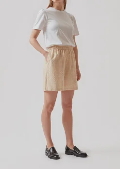 Modström RimmeMD shorts - Beige Check< Shorts