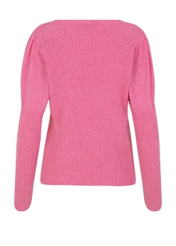 Modström RuthMD o-neck - Taffy Pink< Strik & Bluser