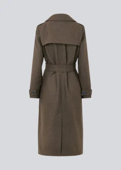 Modström ShayMD coat - Espresso Melange< Frakker & Jakker