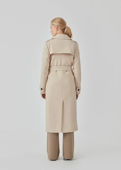 Modström ShayMD coat - Summer Sand< Frakker & Jakker