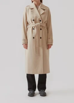 Modström ShayMD coat - Summer Sand< Frakker & Jakker