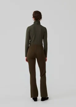 Modström Tanny flare pants - Deep Pine< Bukser