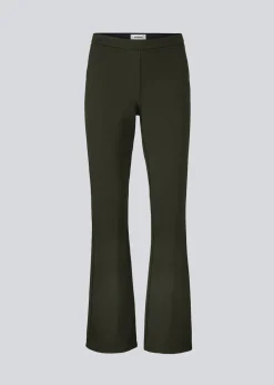 Modström Tanny flare pants - Deep Pine< Bukser