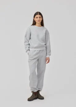 Modström TiaMD sweat - Grey Melange< Basic|Sweatsuits