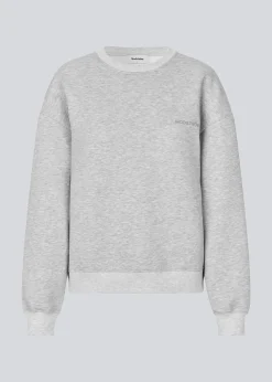 Modström TiaMD sweat - Grey Melange< Basic|Sweatsuits